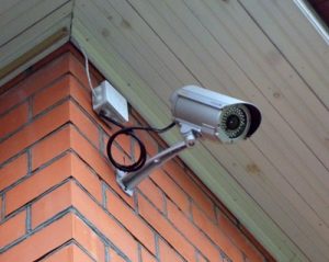 Камера видеонаблюдения на стройке от компании Линия